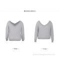 Comfortable Breathable Sweater New V-Neck Long Sleeve Sweater In Autumn Winter Factory